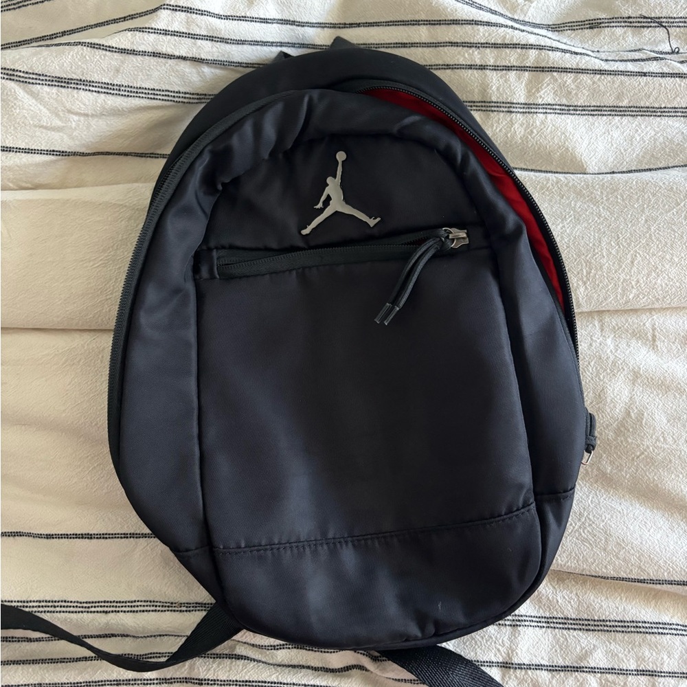 Nike Air Jordan Black and Red Men's Backpack